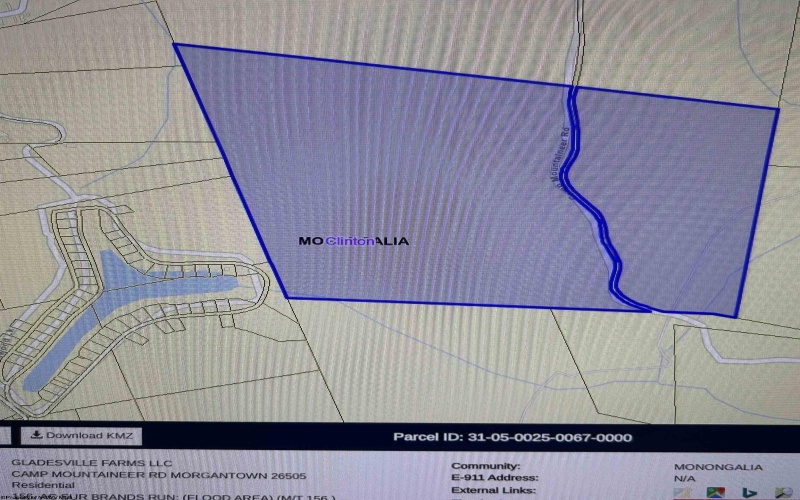 TBD Camp Mountaineer Road, Morgantown, West Virginia 26508, ,Lots/land,For Sale,Camp Mountaineer,10165459