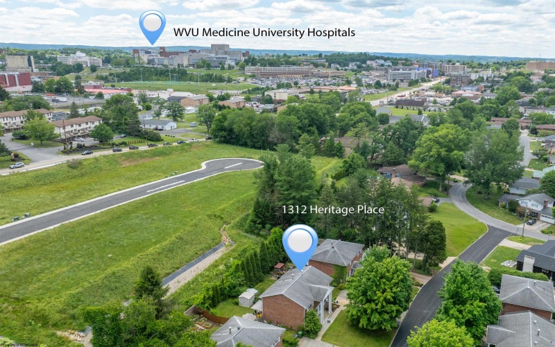 1312 Heritage Place, Morgantown, West Virginia 26505, 2 Bedrooms Bedrooms, 6 Rooms Rooms,1 BathroomBathrooms,Single Family Attached,For Sale,Heritage,10165465