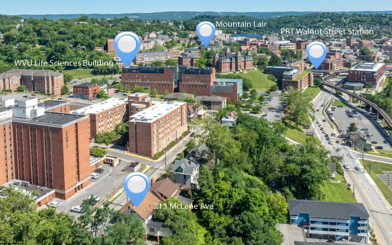 213 McLane Avenue, Morgantown, West Virginia 26505, ,Multi-unit/income,For Sale,McLane,10165549