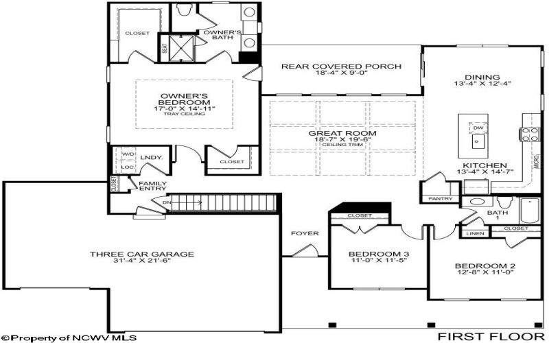 306 Caymus Court, Morgantown, West Virginia 26508, 4 Bedrooms Bedrooms, 8 Rooms Rooms,3 BathroomsBathrooms,Single Family Detached,For Sale,Caymus,10165596