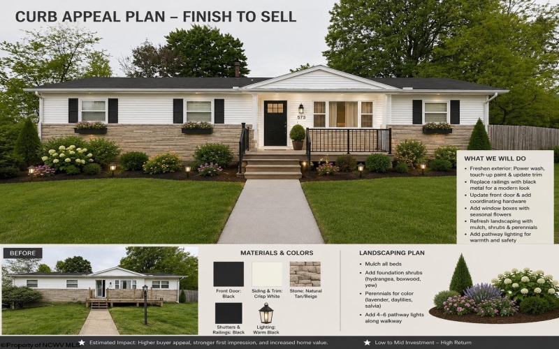 573 Broadway Avenue, Star City, West Virginia 26505, 3 Bedrooms Bedrooms, 7 Rooms Rooms,2 BathroomsBathrooms,Single Family Detached,For Sale,Broadway,0,10165678