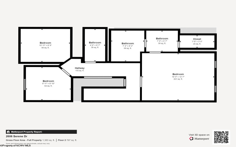 2606 Serene Drive, Fairmont, West Virginia 26554, 3 Bedrooms Bedrooms, 6 Rooms Rooms,2 BathroomsBathrooms,Single Family Attached,For Sale,Serene,0,10166219
