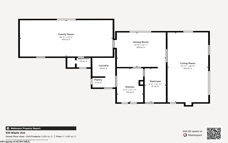 632 MAPLE Avenue, Grafton, West Virginia 26354, 3 Bedrooms Bedrooms, 10 Rooms Rooms,2 BathroomsBathrooms,Single Family Detached,For Sale,MAPLE,0,10166342