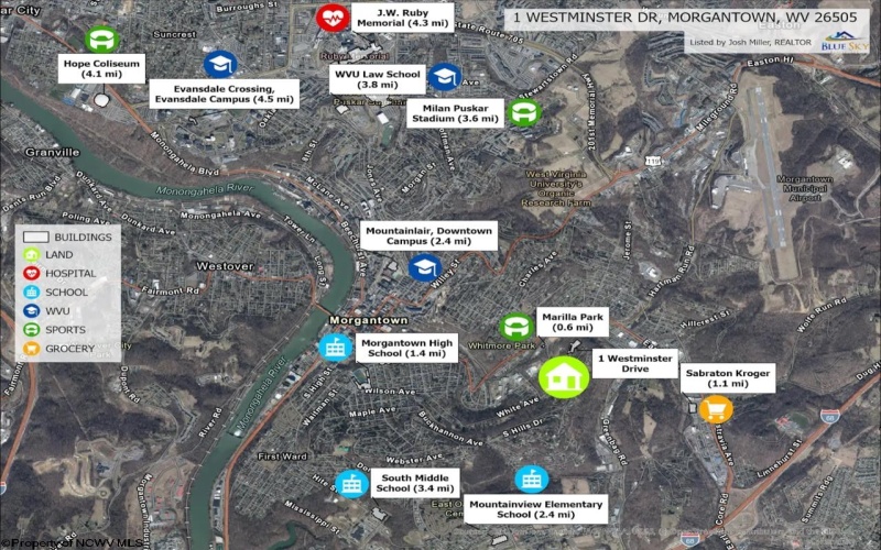 1 Westminster Drive, Morgantown, West Virginia 26505, 0 , 0 ,0,Lots/land,For Sale,Westminster,0,10160999