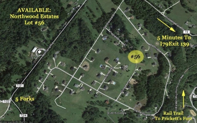Lot 56 Northwoods Estates, Fairmont, West Virginia 26554, 0 , 0 ,0,Lots/land,For Sale,Northwoods,0,10166923