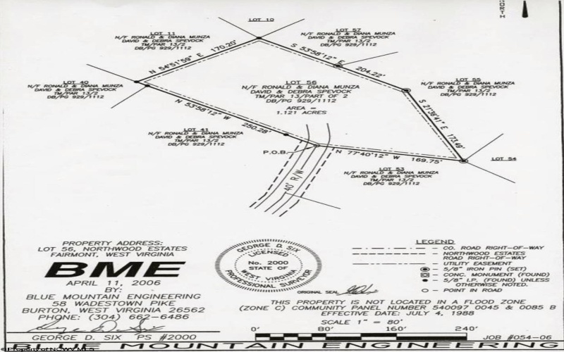 Lot 56 Northwoods Estates, Fairmont, West Virginia 26554, 0 , 0 ,0,Lots/land,For Sale,Northwoods,0,10166923