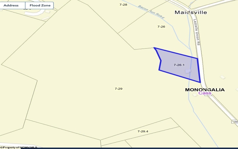 1955 LAZZELLE UNION Road, Maidsville, West Virginia 26541, 0 , 0 ,0,Lots/land,For Sale,LAZZELLE UNION,0,10167087