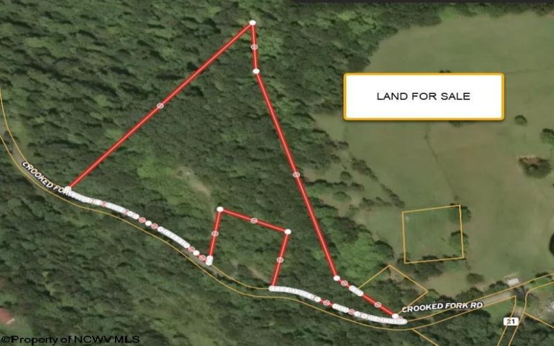 3847 Crooked Fork Road, Walkersville, West Virginia 26447, 0 , 0 ,0,Lots/land,For Sale,Crooked Fork,0,10167362