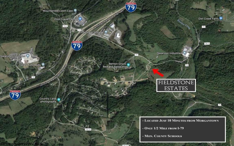 Lot 3 Fieldstone Drive, Morgantown, West Virginia 26508, ,Lots/land,For Sale,Fieldstone,10124524