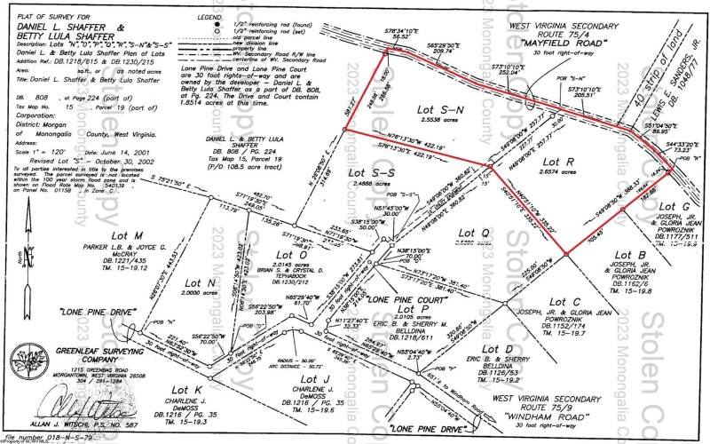 1432-1434 Mayfield Road, Morgantown, West Virginia 26508, ,Lots/land,For Sale,Mayfield,10151418